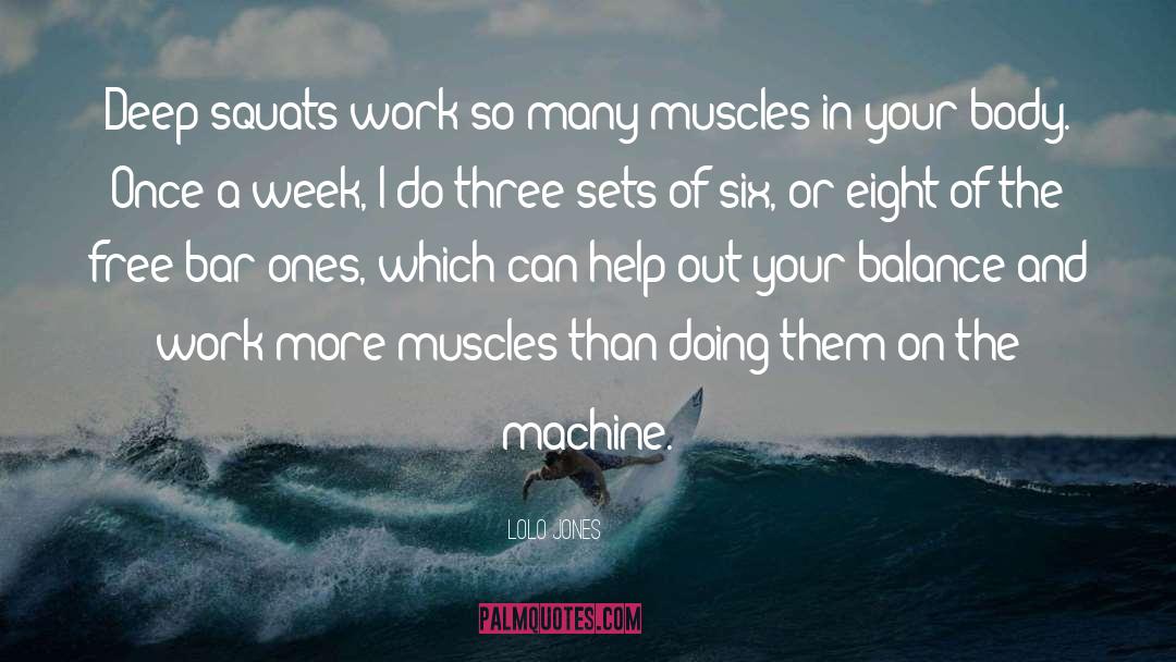 The Machine quotes by Lolo Jones