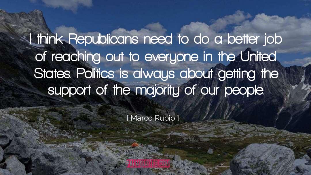 The Majority quotes by Marco Rubio