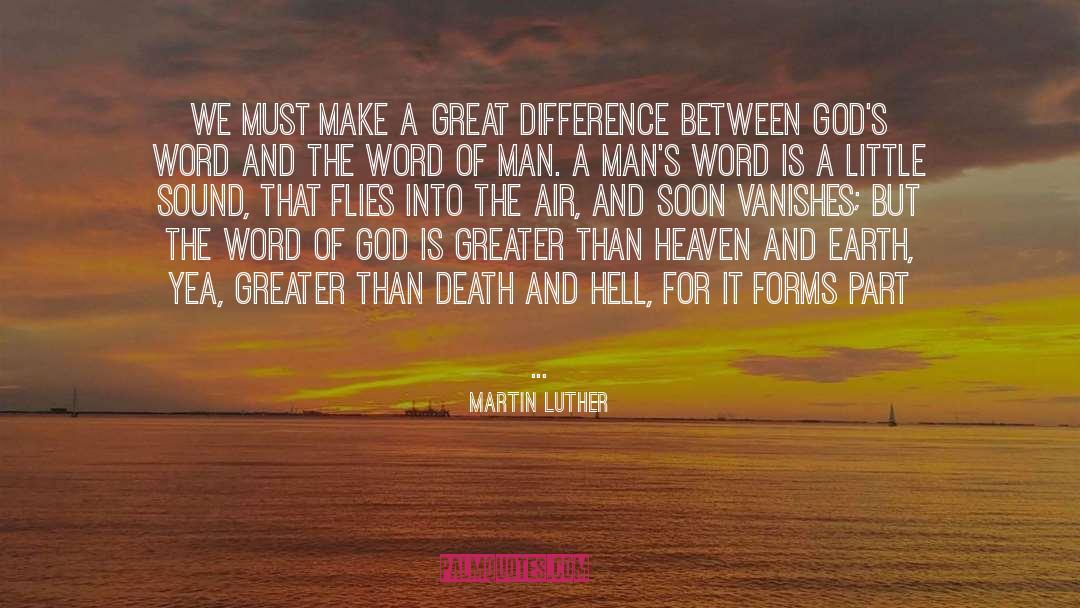 The Marriage Of Heaven And Hell quotes by Martin Luther