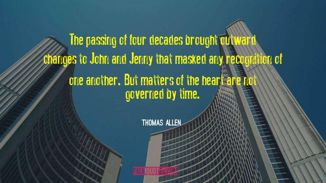 The Masked City quotes by Thomas Allen