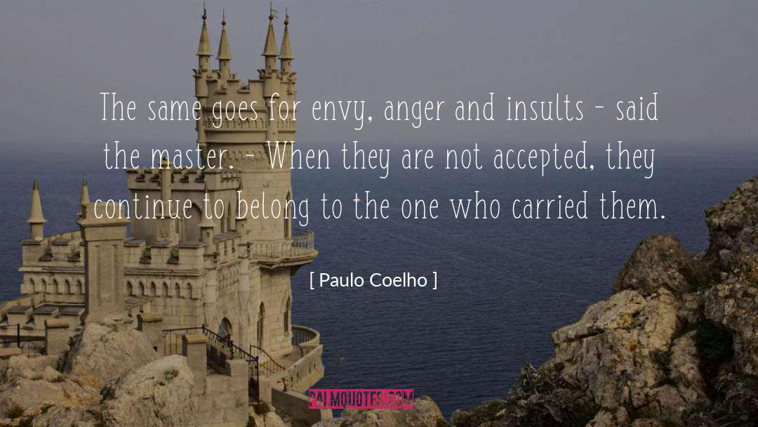 The Master quotes by Paulo Coelho