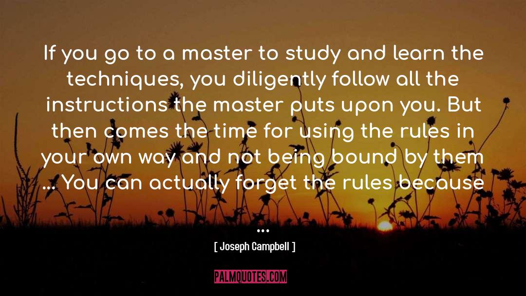 The Master quotes by Joseph Campbell