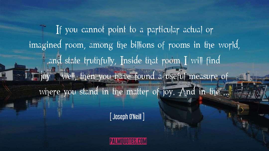 The Measure Of A Soul quotes by Joseph O'Neill