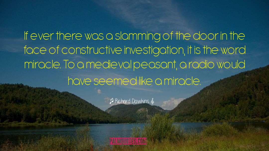 The Miracle Inspector quotes by Richard Dawkins