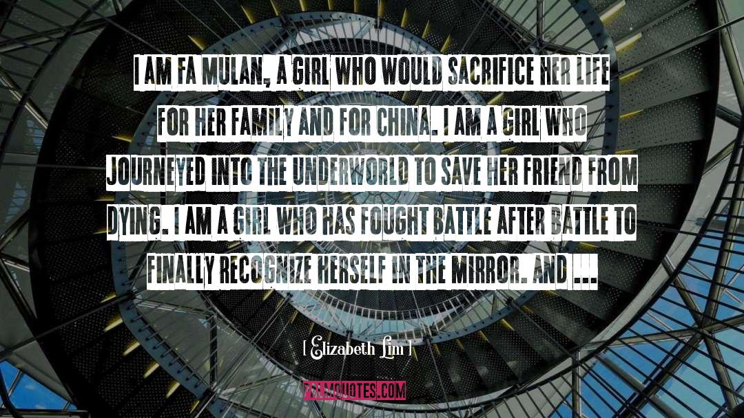 The Mirror quotes by Elizabeth Lim