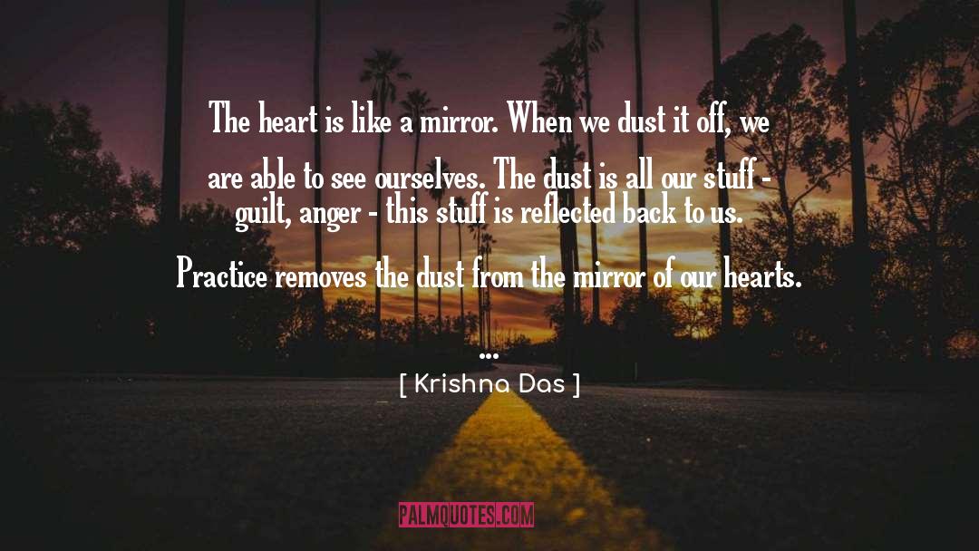 The Mirror quotes by Krishna Das