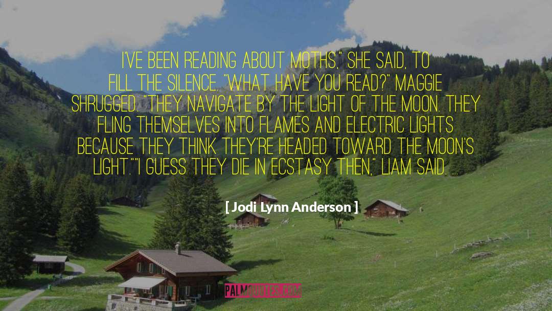 The Moment Collector quotes by Jodi Lynn Anderson