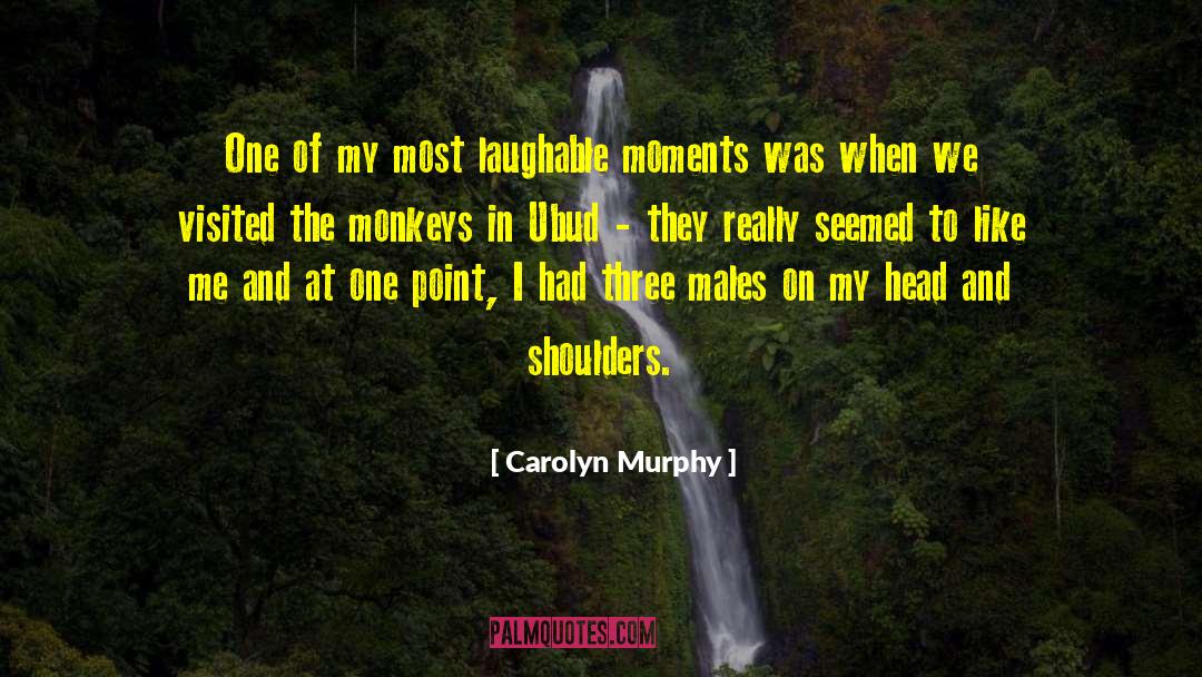 The Monkeys quotes by Carolyn Murphy
