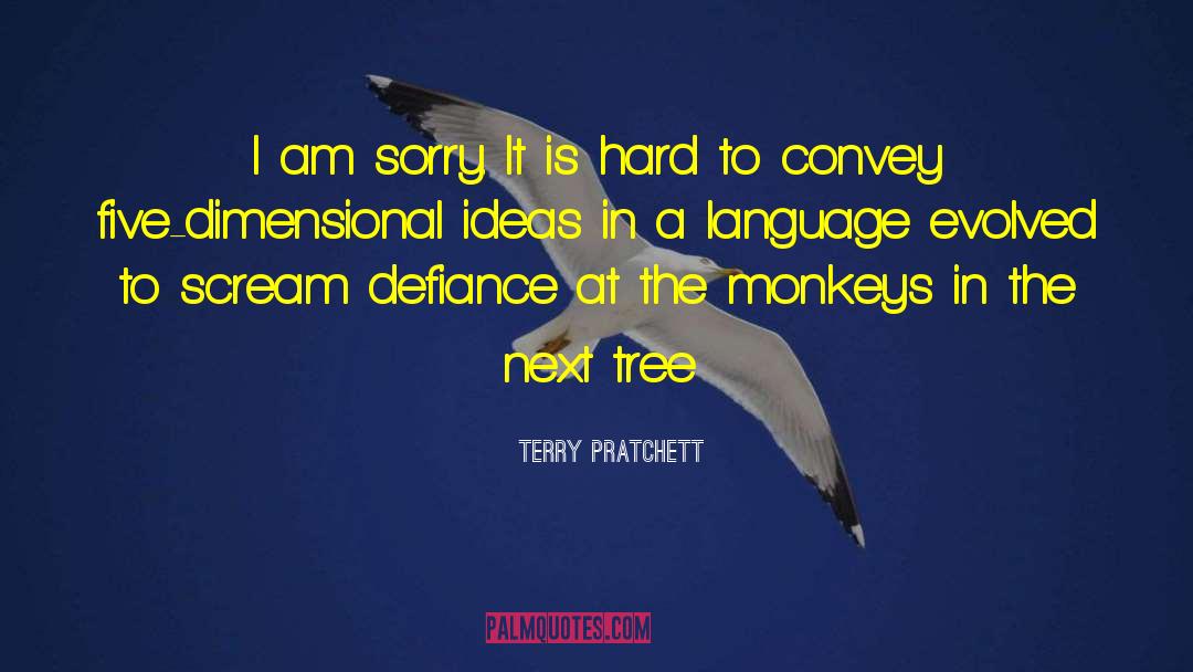 The Monkeys quotes by Terry Pratchett