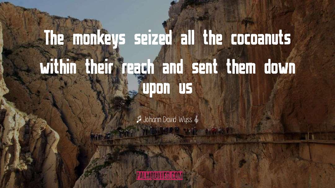 The Monkeys quotes by Johann David Wyss