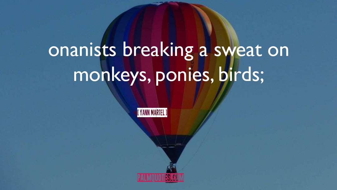The Monkeys quotes by Yann Martel