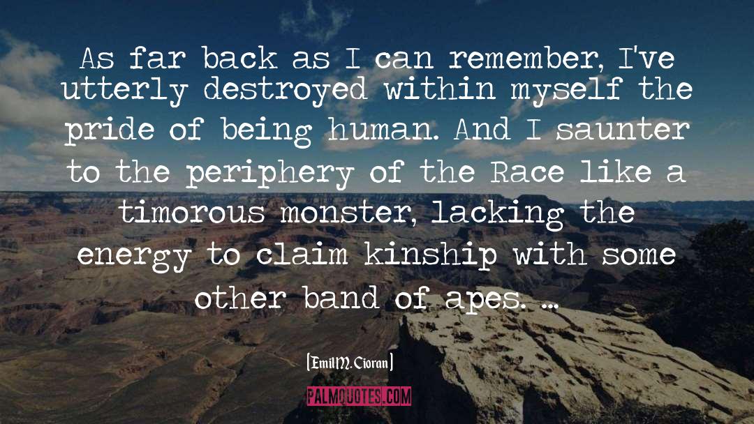 The Monster Of Elendhaven quotes by Emil M. Cioran