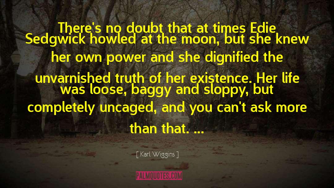 The Moon And Back quotes by Karl Wiggins