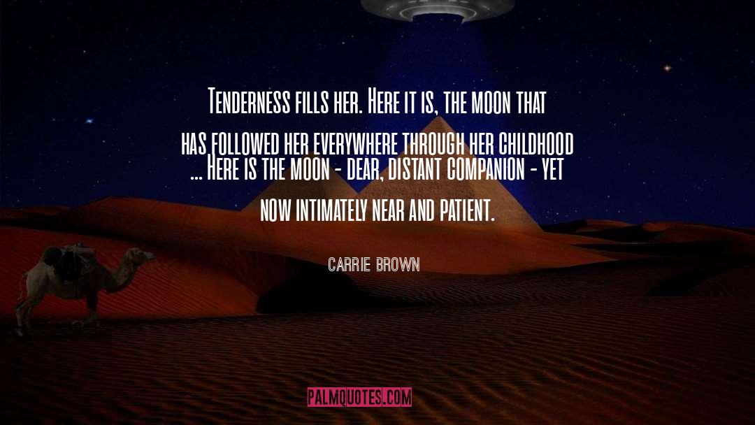 The Moon And More quotes by Carrie Brown