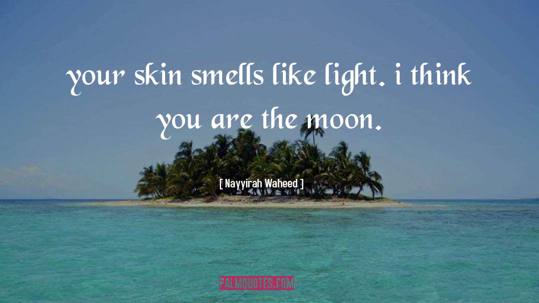 The Moon quotes by Nayyirah Waheed