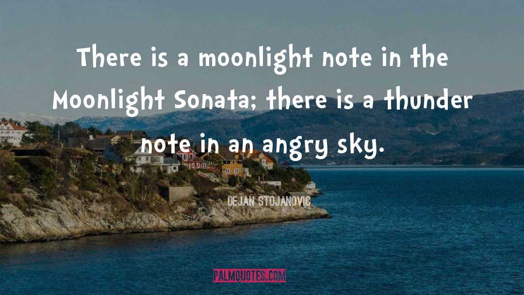 The Moonlight Sonata quotes by Dejan Stojanovic