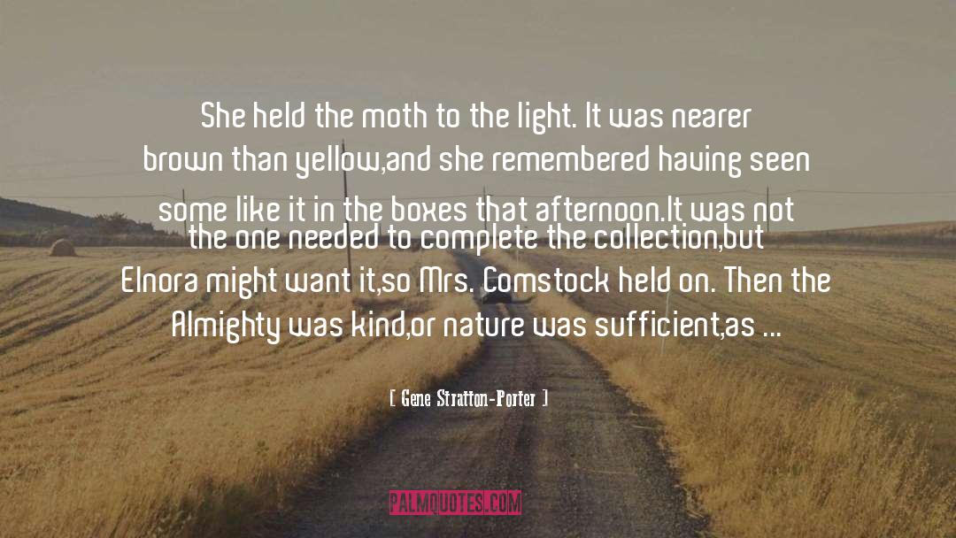 The Moth quotes by Gene Stratton-Porter