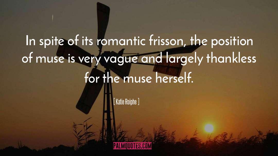 The Muse quotes by Katie Roiphe