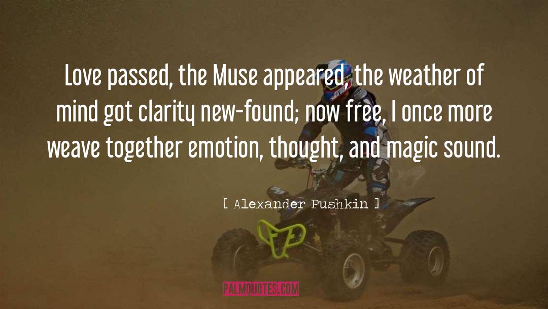 The Muse quotes by Alexander Pushkin