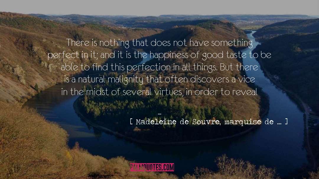 The Natural Order Of Things quotes by Madeleine De Souvre, Marquise De ...