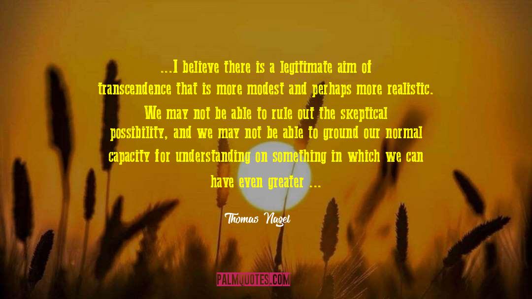 The Nature And Aim Of Fiction quotes by Thomas Nagel