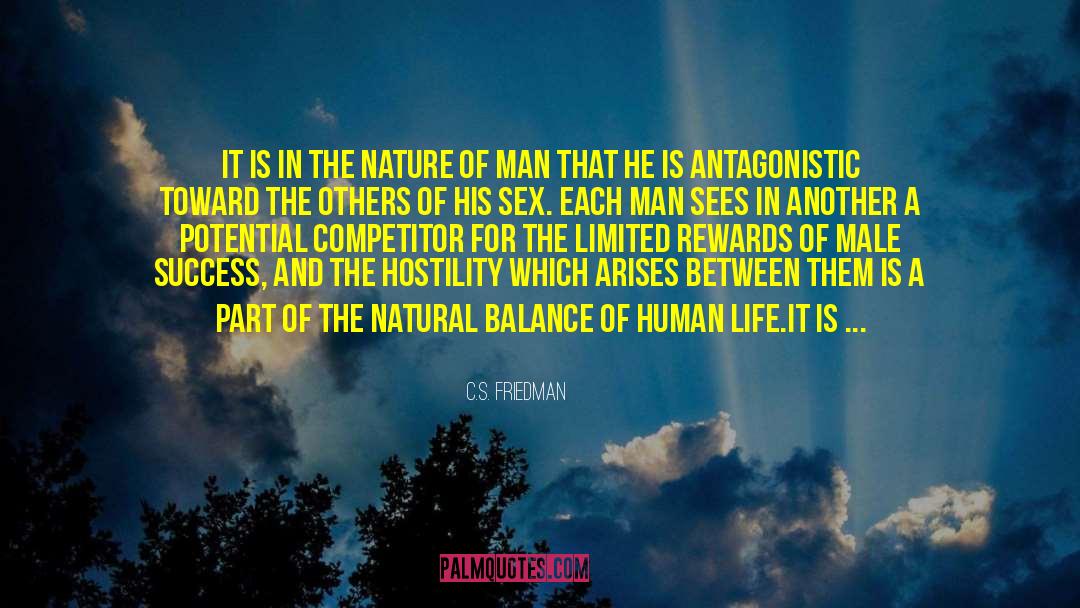 The Nature Of Man quotes by C.S. Friedman
