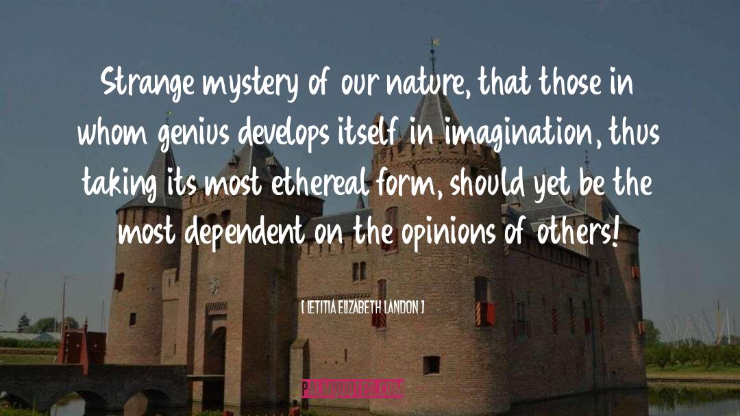 The Nature Of Truth quotes by Letitia Elizabeth Landon
