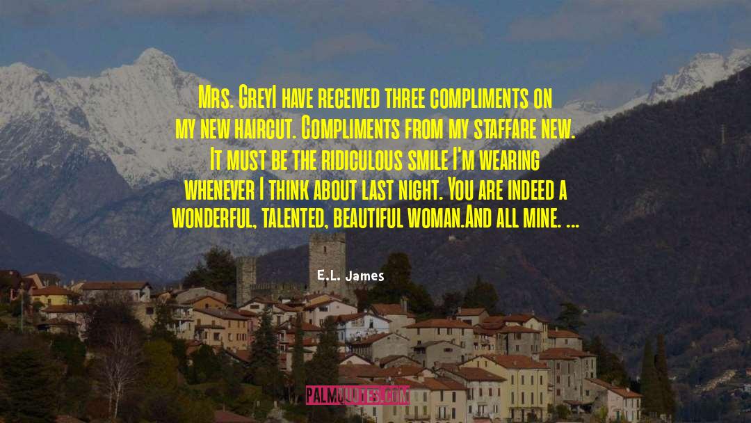 The New Mrs D quotes by E.L. James