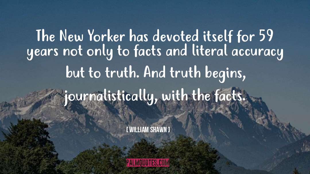 The New Yorker quotes by William Shawn