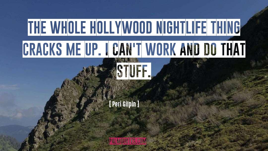 The Nightlife Series quotes by Peri Gilpin