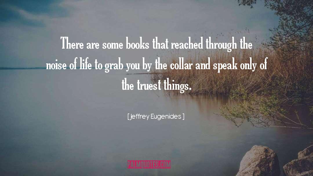 The Noise Of Life quotes by Jeffrey Eugenides