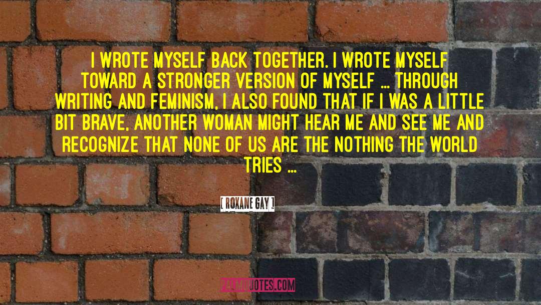 The Nothing Girl quotes by Roxane Gay