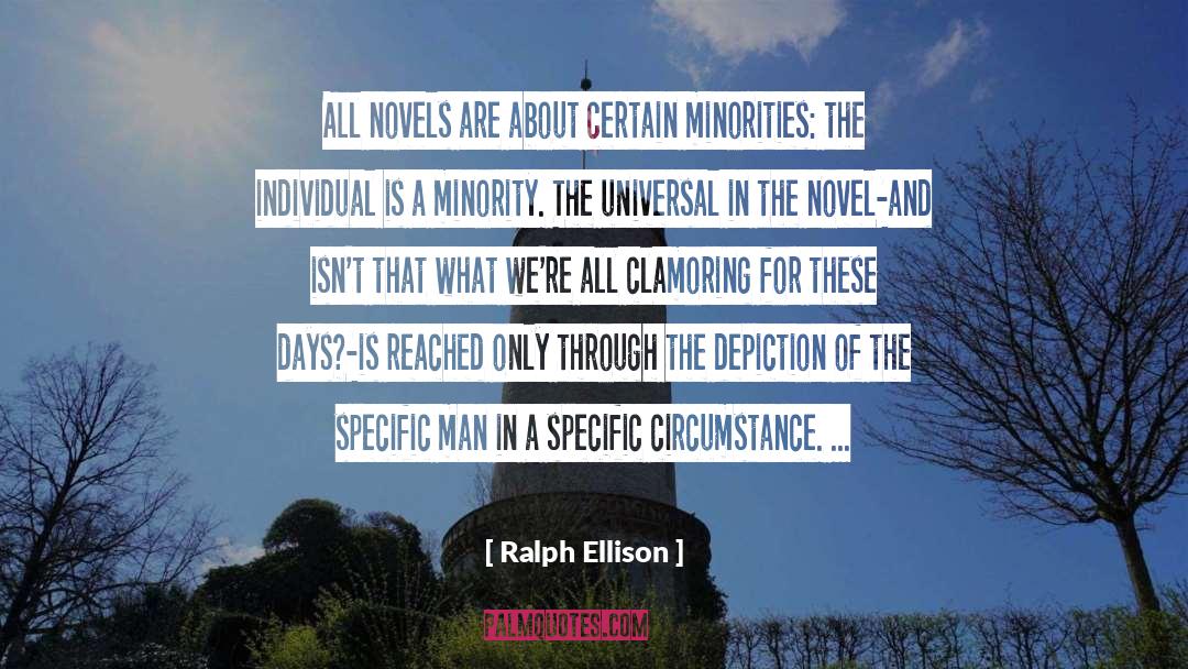 The Novel quotes by Ralph Ellison