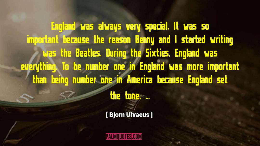 The Number 1 quotes by Bjorn Ulvaeus