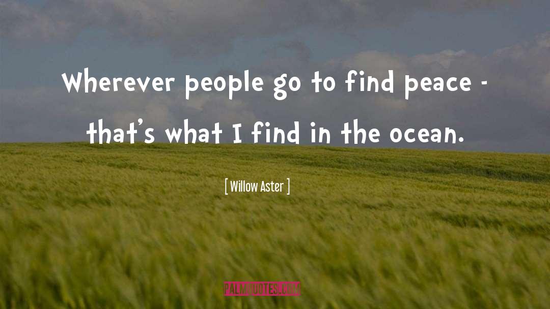 The Ocean quotes by Willow Aster