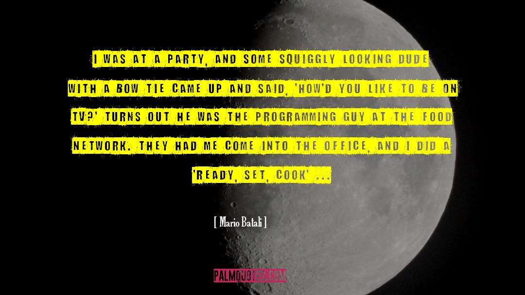 The Office Launch Party quotes by Mario Batali