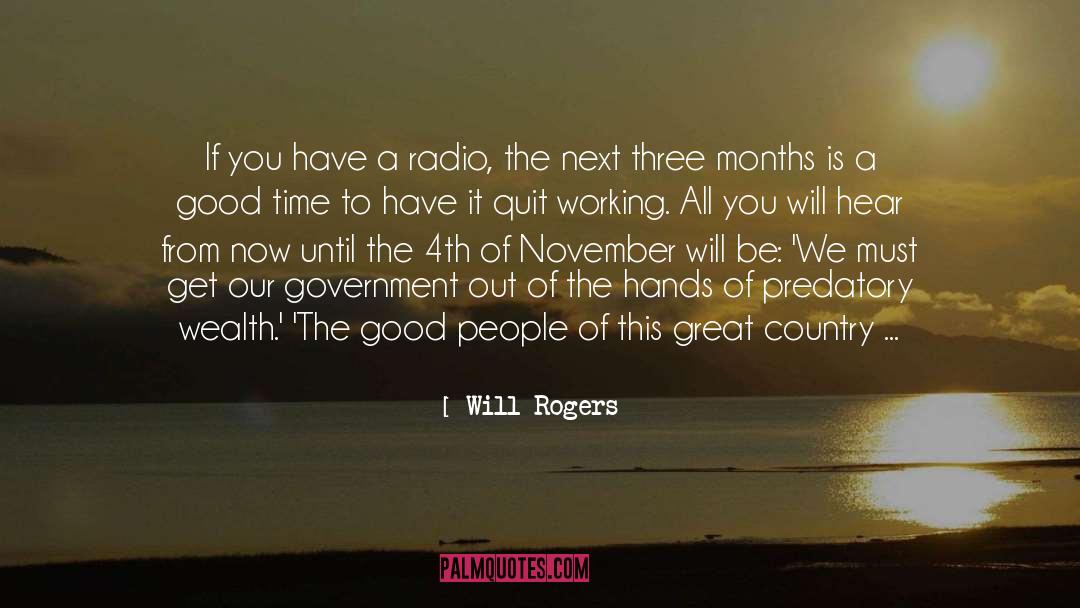 The Old quotes by Will Rogers