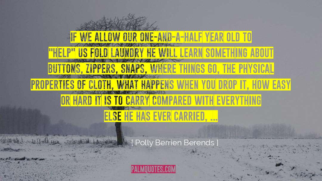The Old Things quotes by Polly Berrien Berends