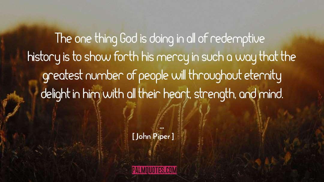 The One Doing The Throwing quotes by John Piper