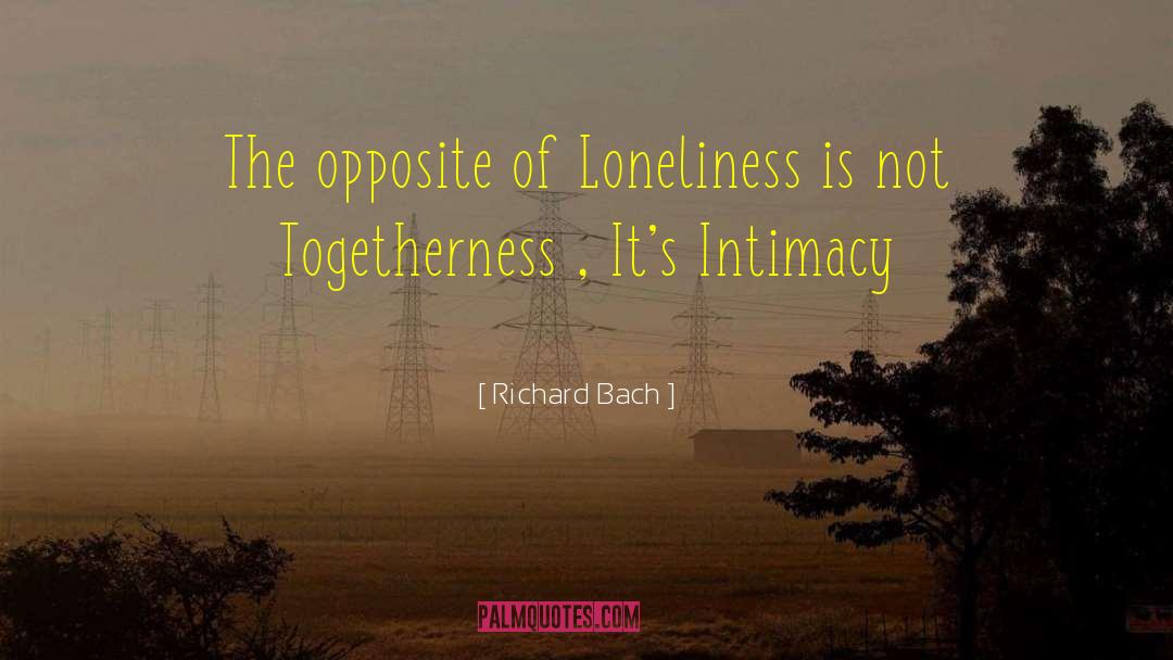 The Opposite Of Loneliness quotes by Richard Bach