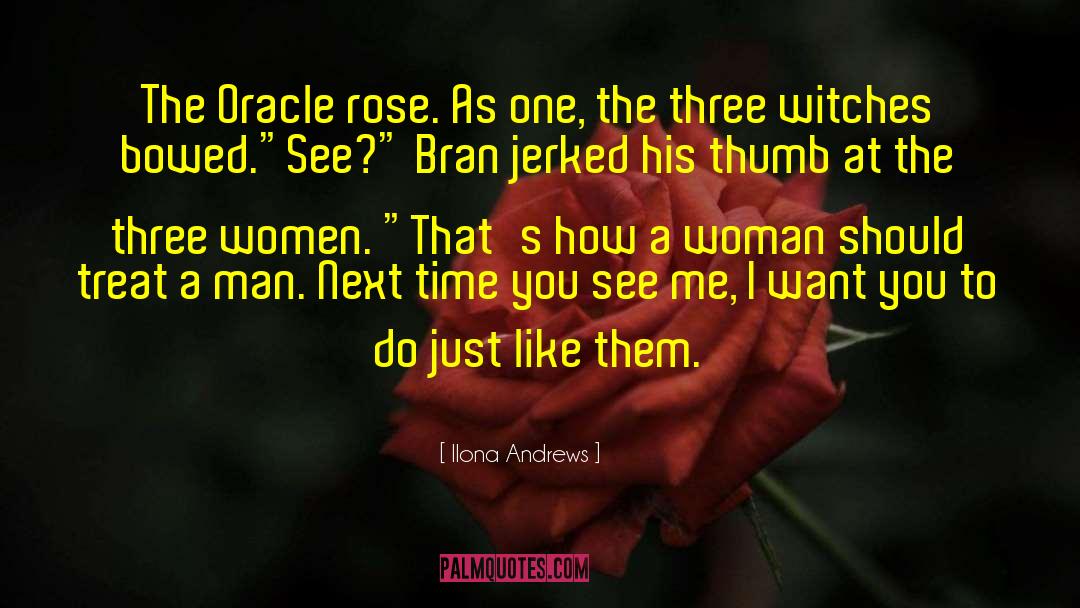 The Oracle quotes by Ilona Andrews