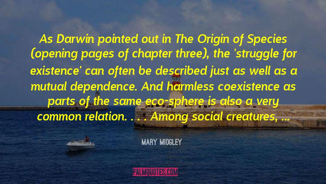 The Origin Of Species quotes by Mary Midgley