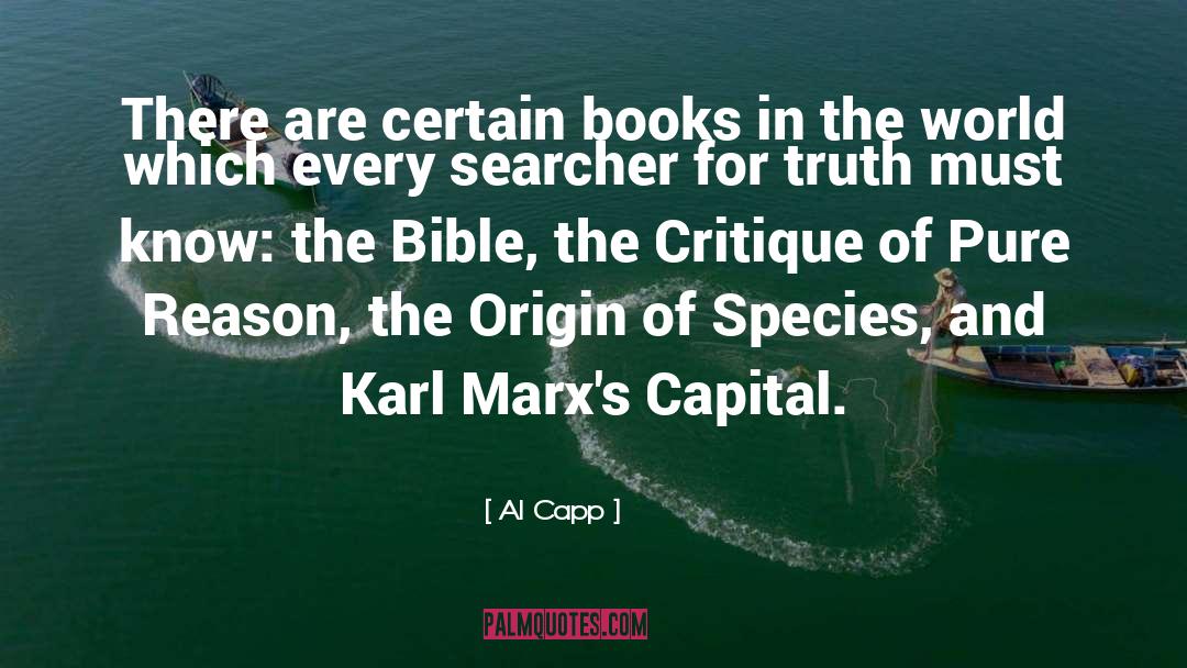 The Origin Of Species quotes by Al Capp
