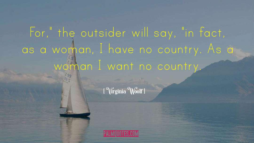 The Outsider quotes by Virginia Woolf