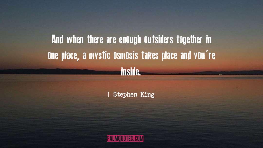 The Outsiders quotes by Stephen King