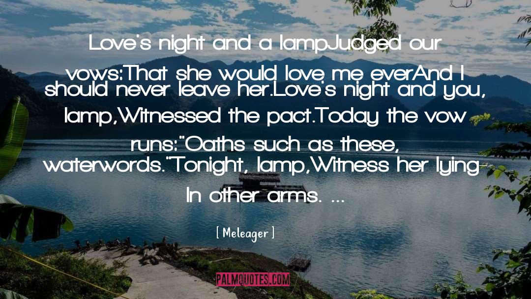 The Pact quotes by Meleager