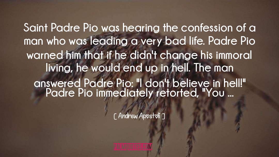 The Padre Puzzle quotes by Andrew Apostoli