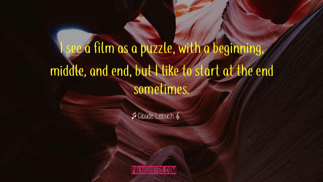 The Padre Puzzle quotes by Claude Lelouch