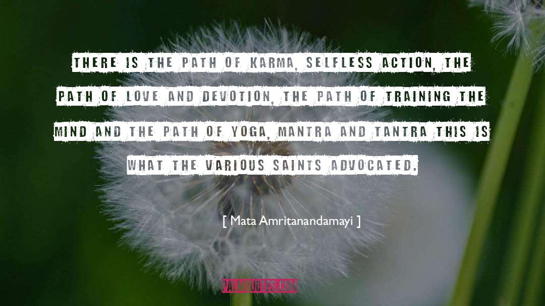 The Path Of Love quotes by Mata Amritanandamayi