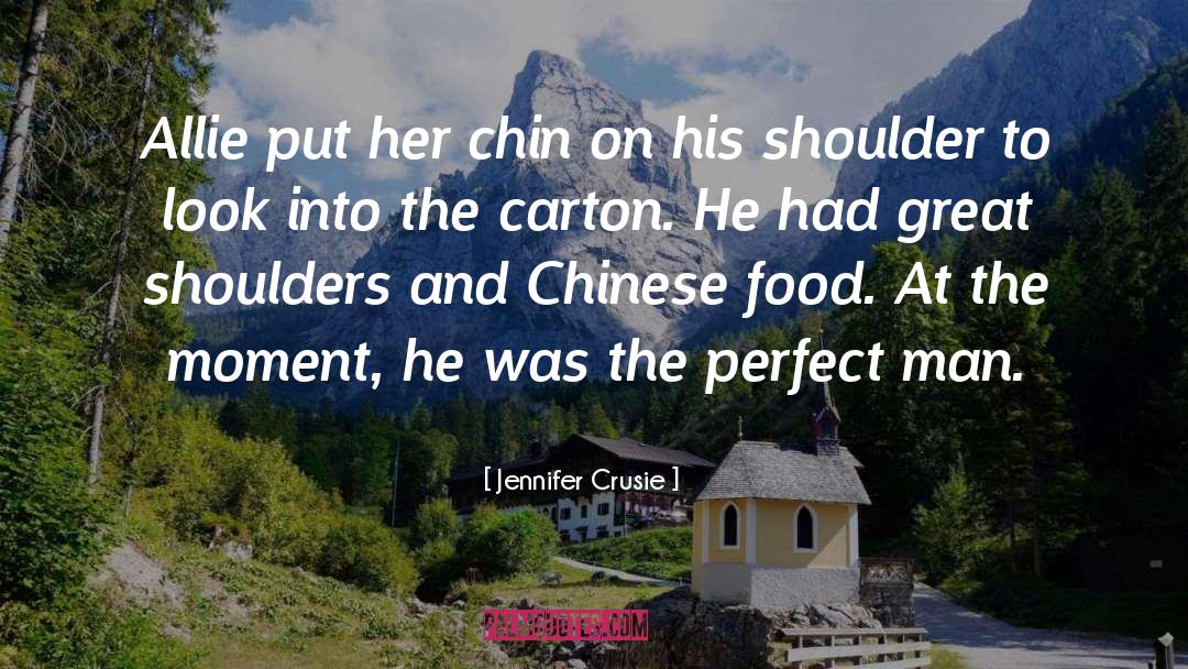 The Perfect Man quotes by Jennifer Crusie